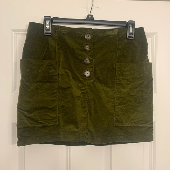 Urban Outfitters BDG Olive Green Skirt - Picture 1 of 3